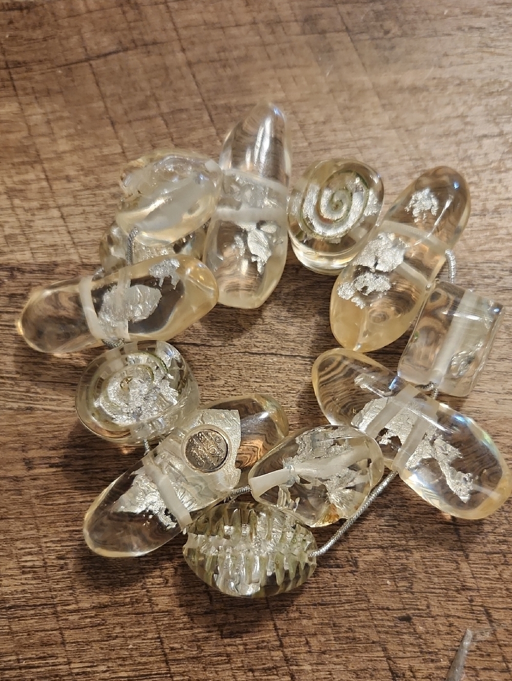 RARE FIND VTG Gerda Lynggaard Monies Bracelet